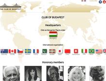 Tablet Screenshot of clubofbudapest.com